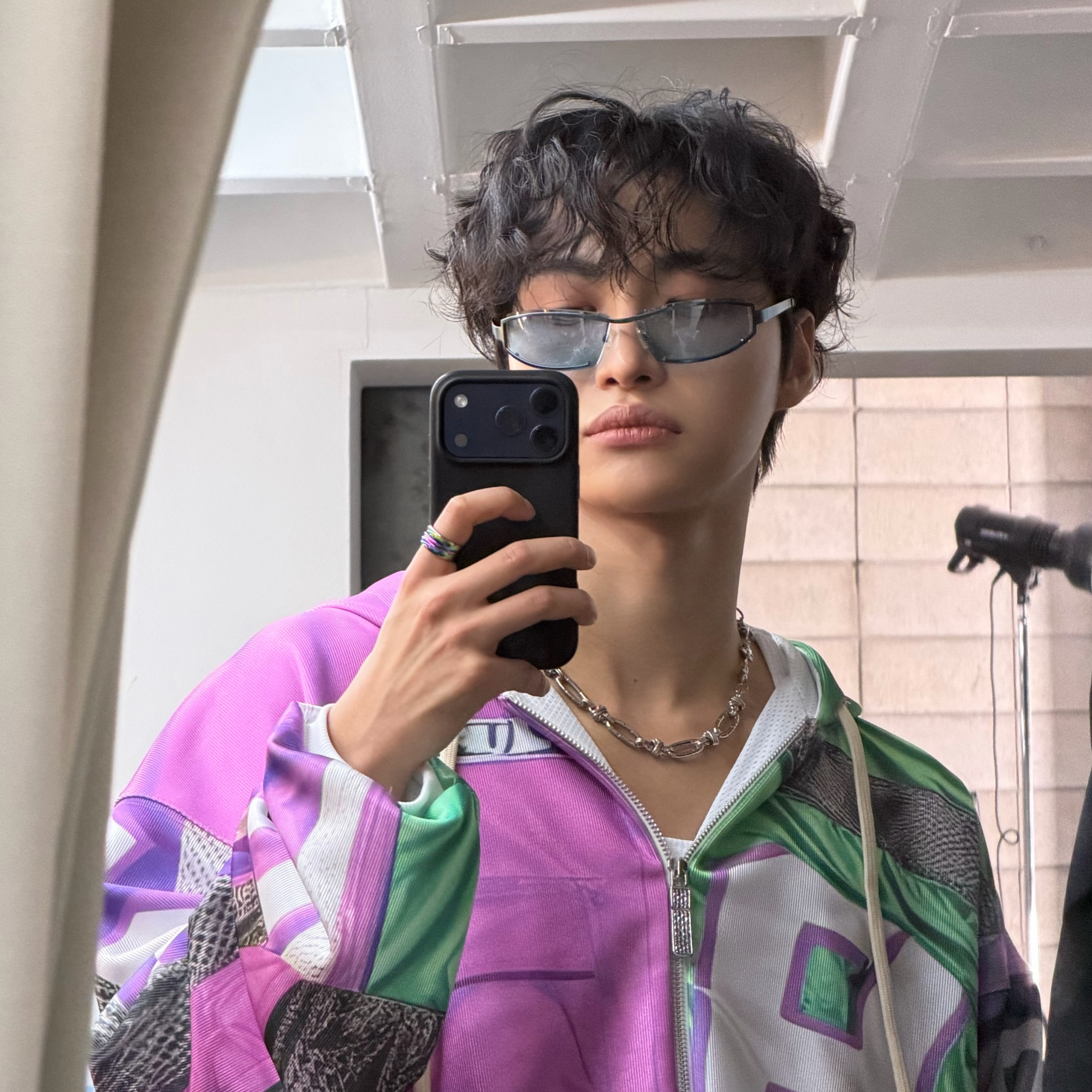 Recent activity shot of Seonghwa (ATEEZ)