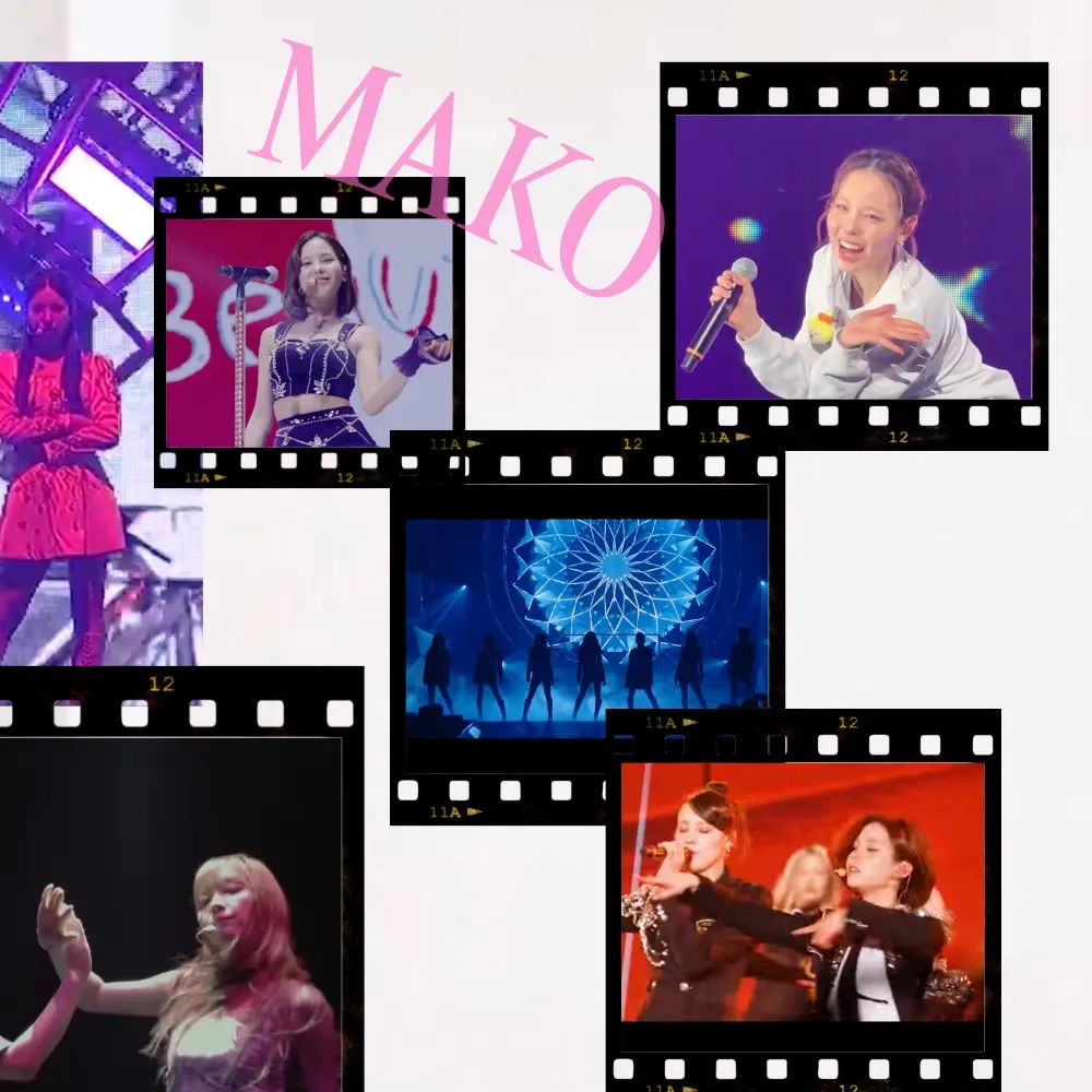 Behind-the-scenes cut of Mako (NiziU)