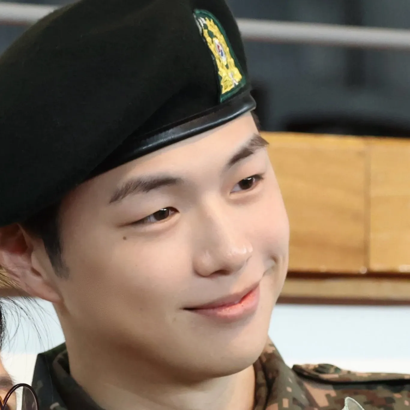 A moment captured by Kang Daniel's fan