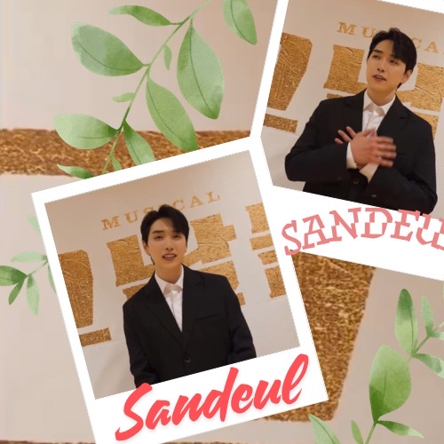 Behind-the-scenes cut of Sandeul (B1A4)
