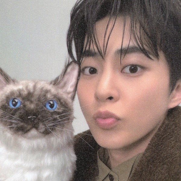 Signature photo of Xiumin (EXO) capturing their charm