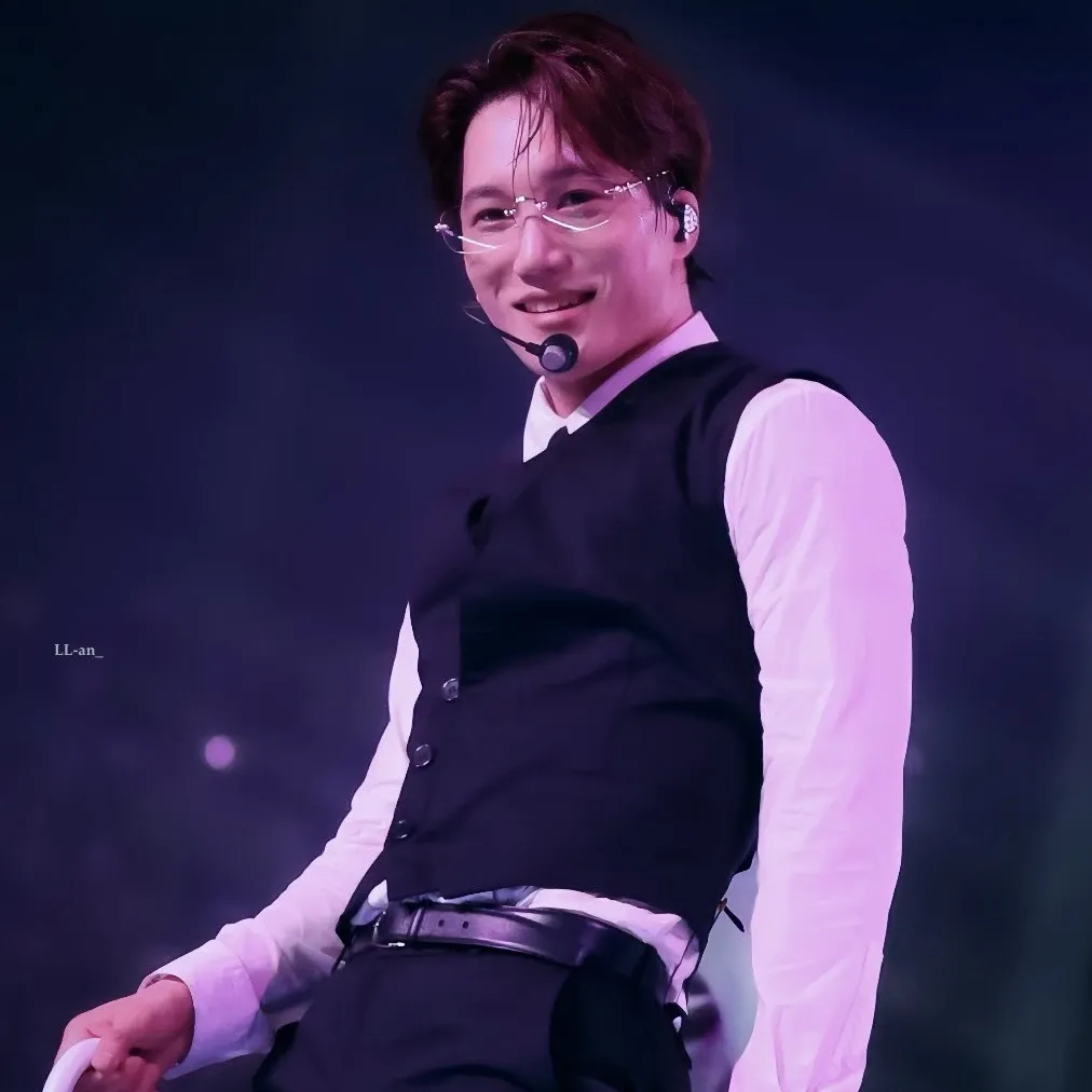 Recent activity shot of Kai (EXO)