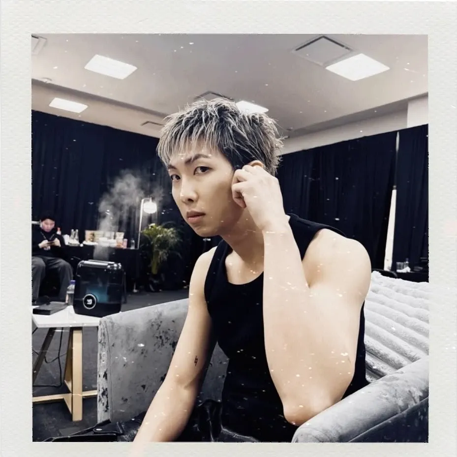 Recent activity shot of RM (BTS)