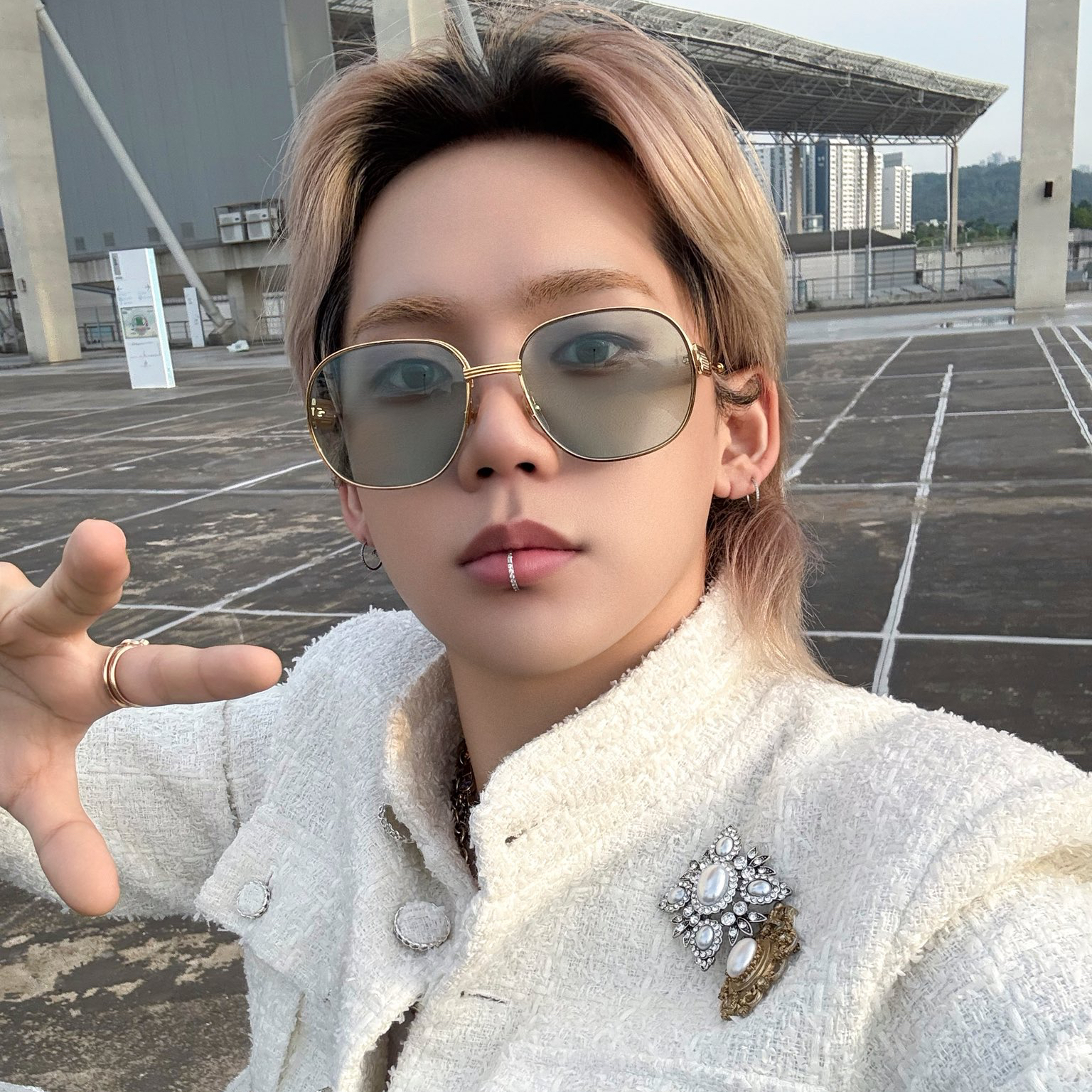 A moment captured by Choi Hyunsuk (TREASURE)'s fan