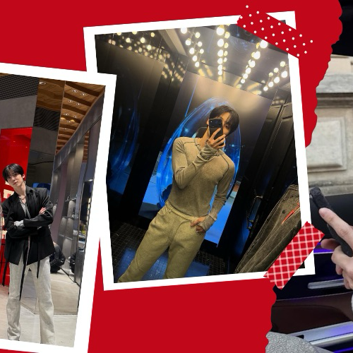 Behind-the-scenes cut of Yunho (ATEEZ)