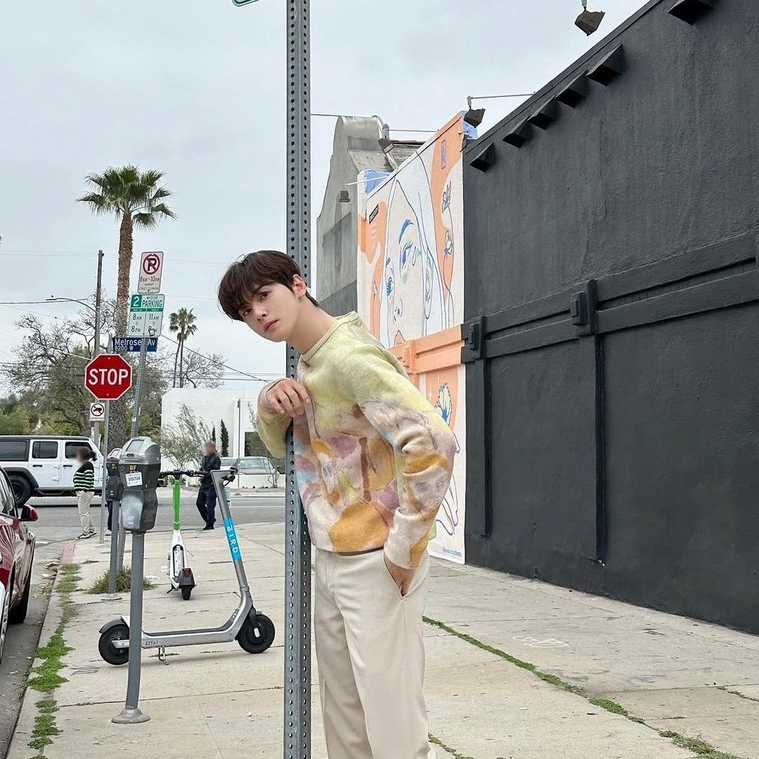 Behind-the-scenes cut of Eunwoo (ASTRO)