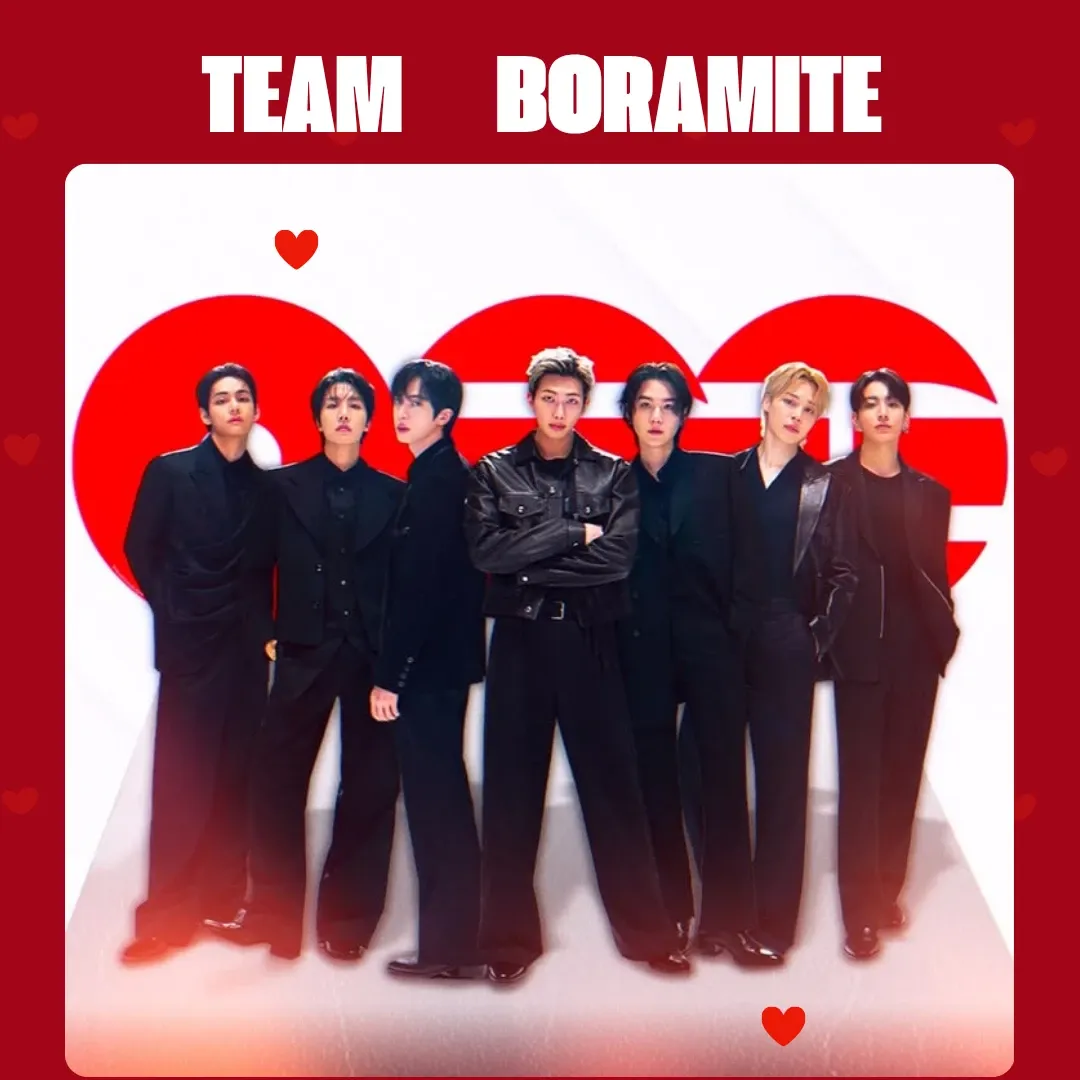 A moment captured by BTS's fan