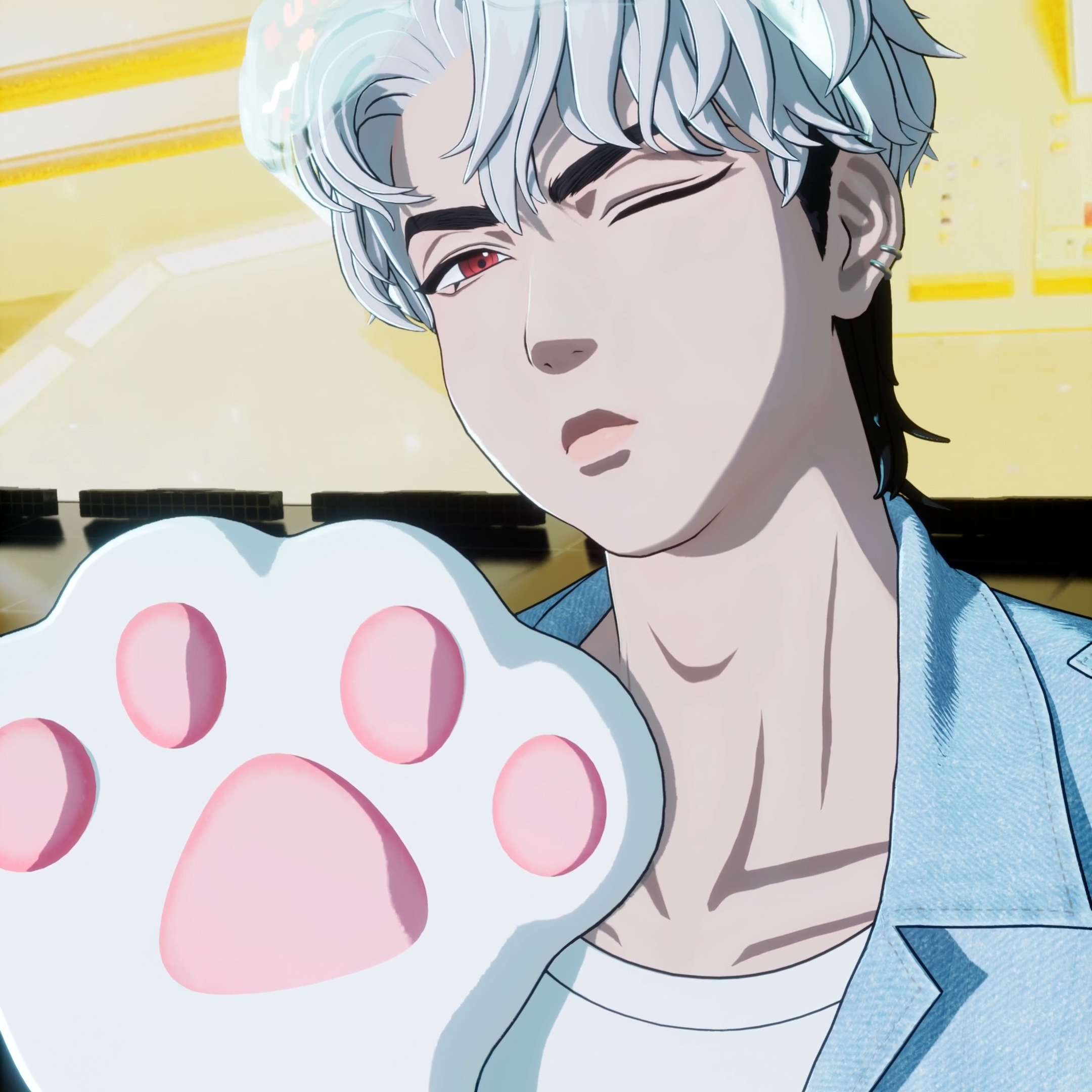 A moment captured by Eunho (PLAVE)'s fan