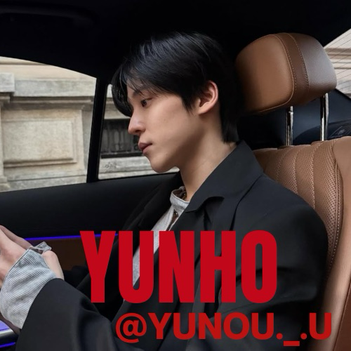Behind-the-scenes cut of Yunho (ATEEZ)
