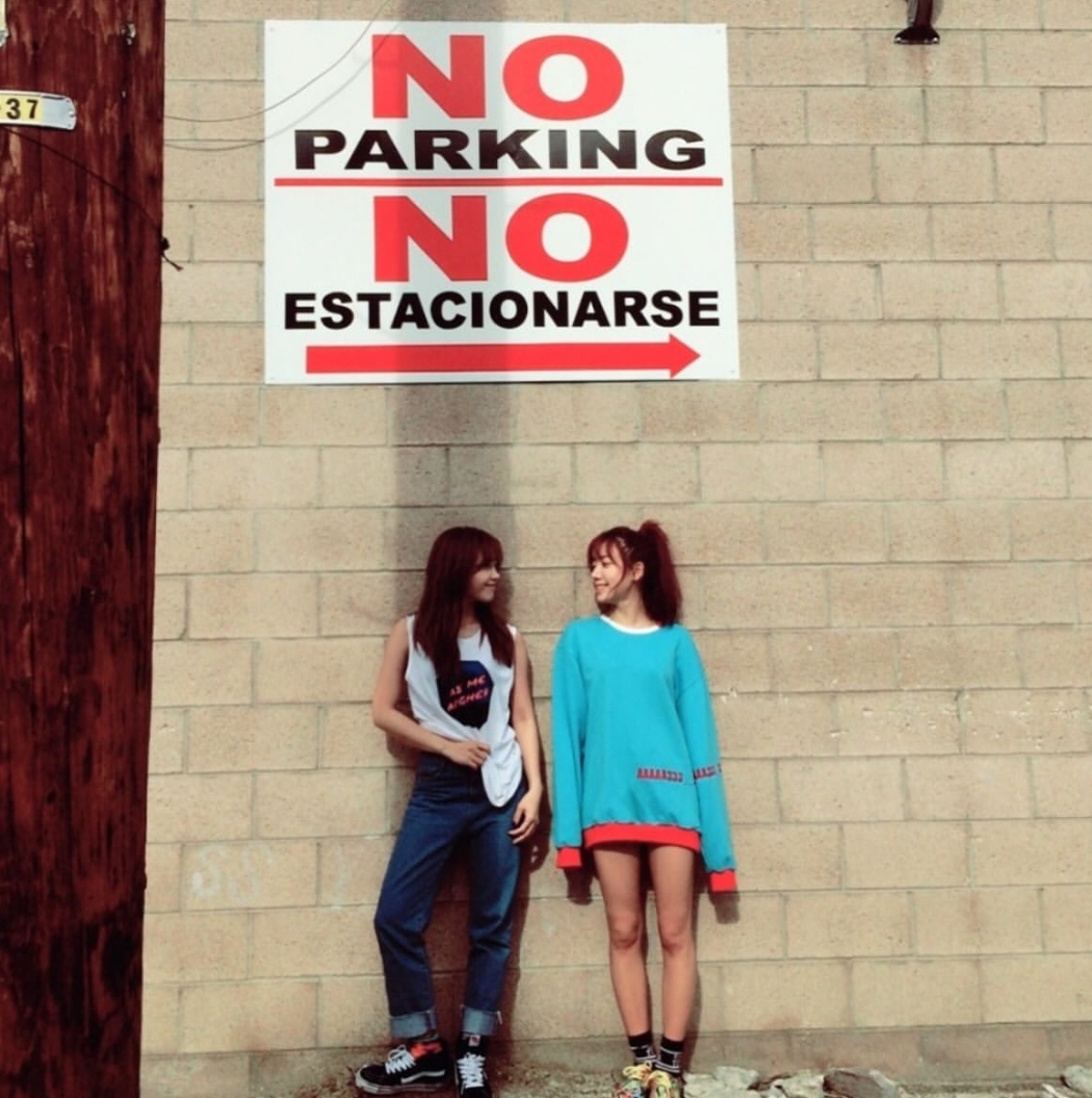 Apinkの舞台裏ショット