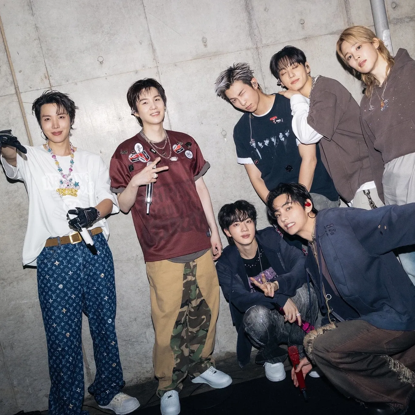 Momen yang diabadikan oleh penggemar BTS