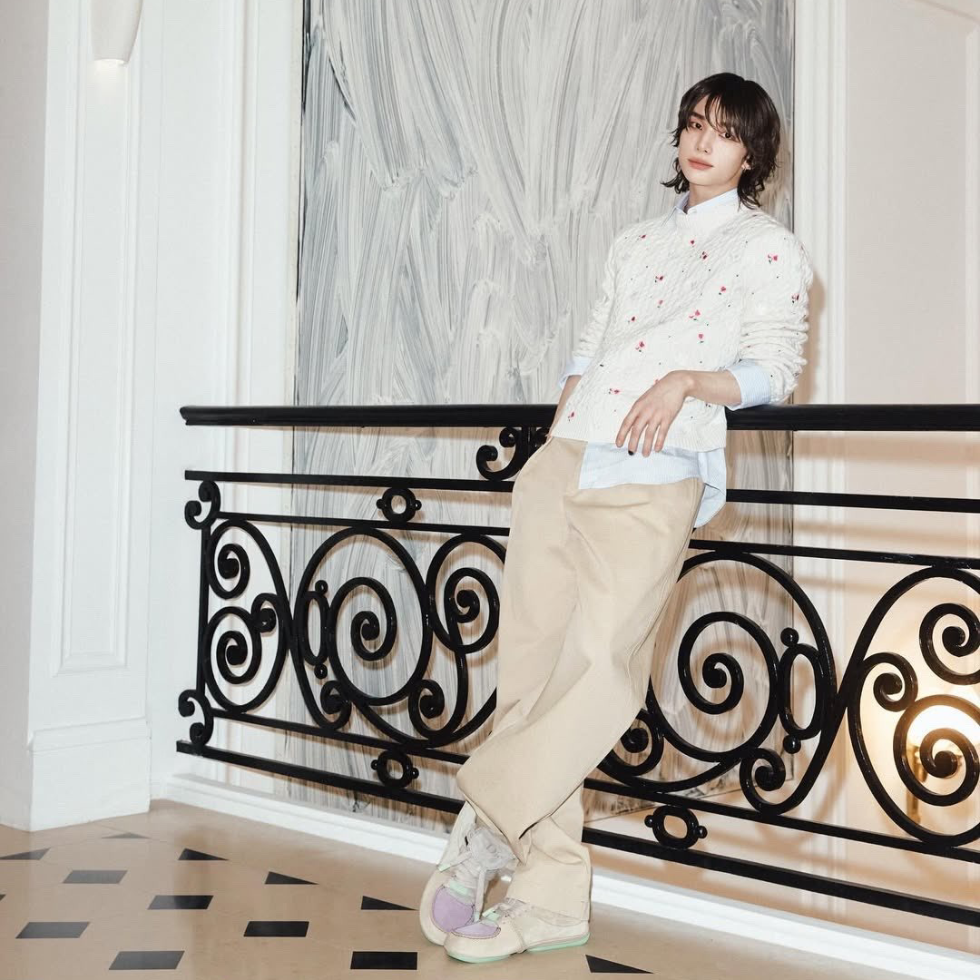 Behind-the-scenes cut of Hyunjin (Stray Kids)