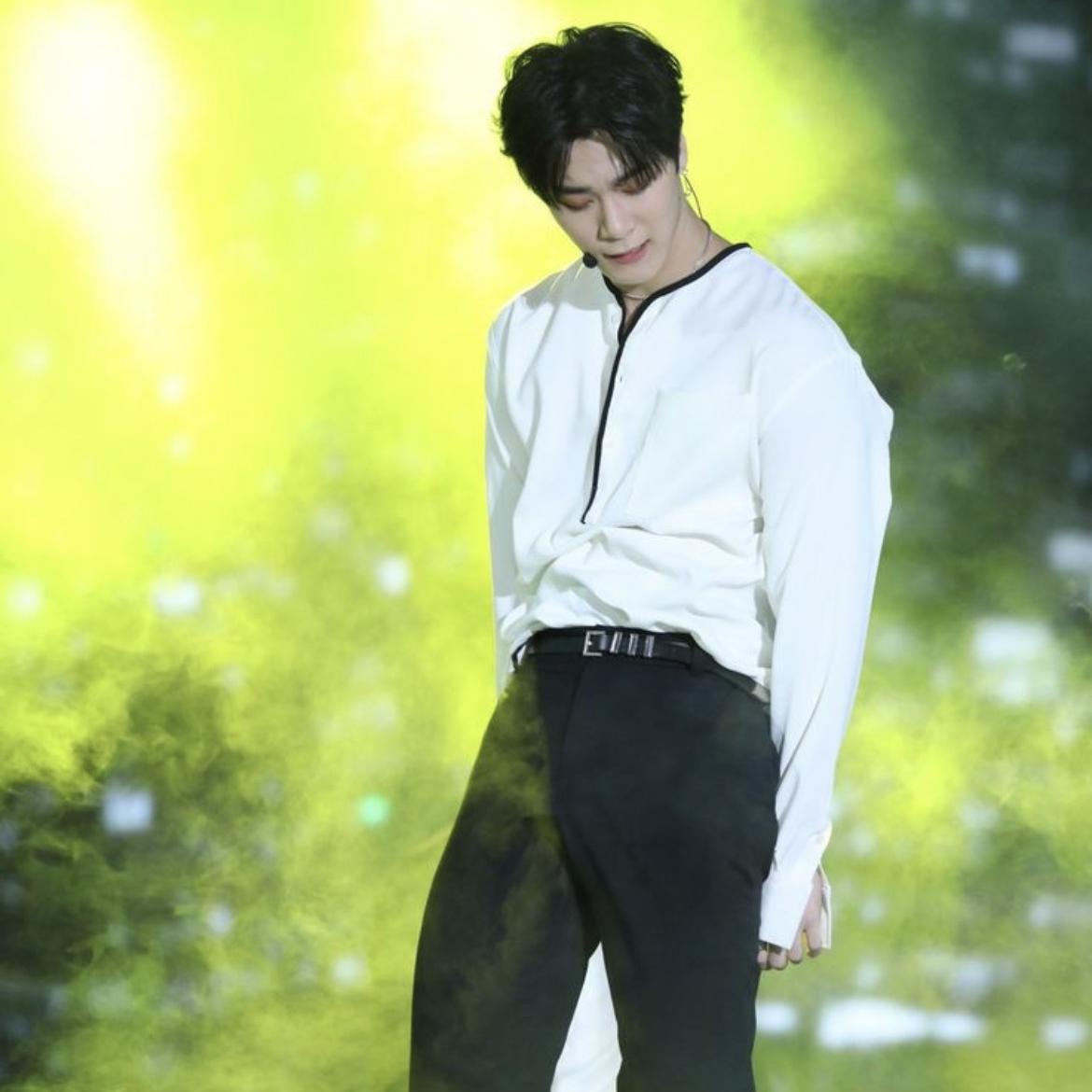 A moment captured by Moonbin (ASTRO)'s fan