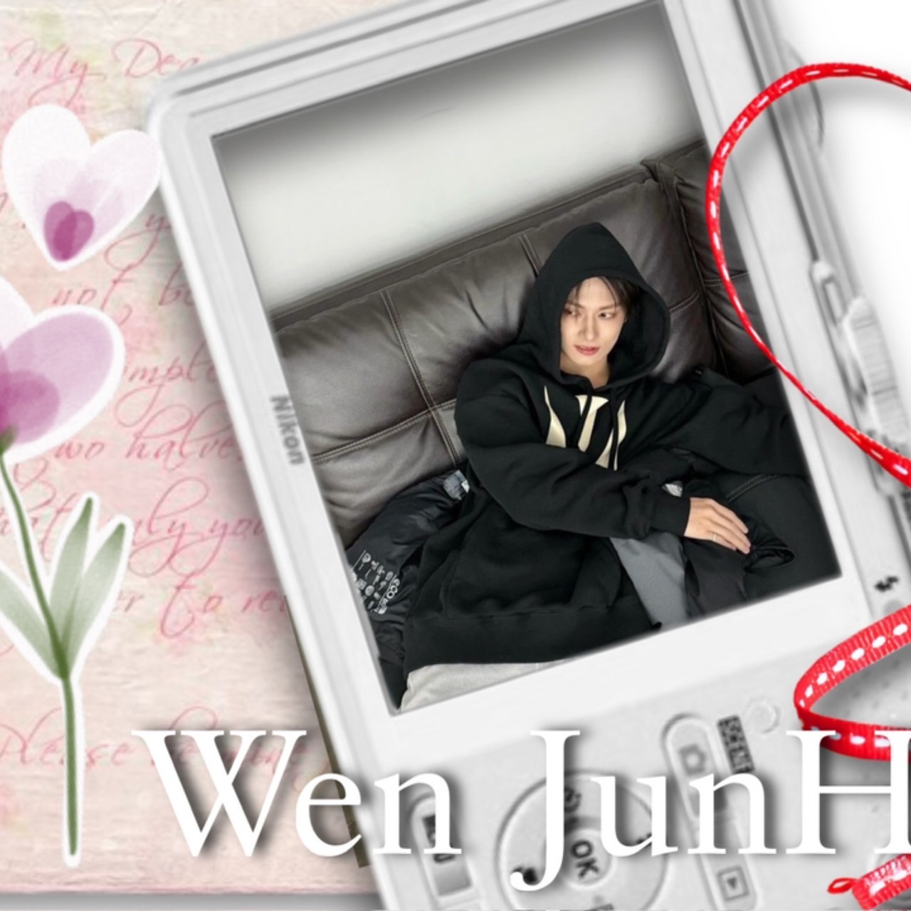 A moment captured by Jun (SEVENTEEN)'s fan