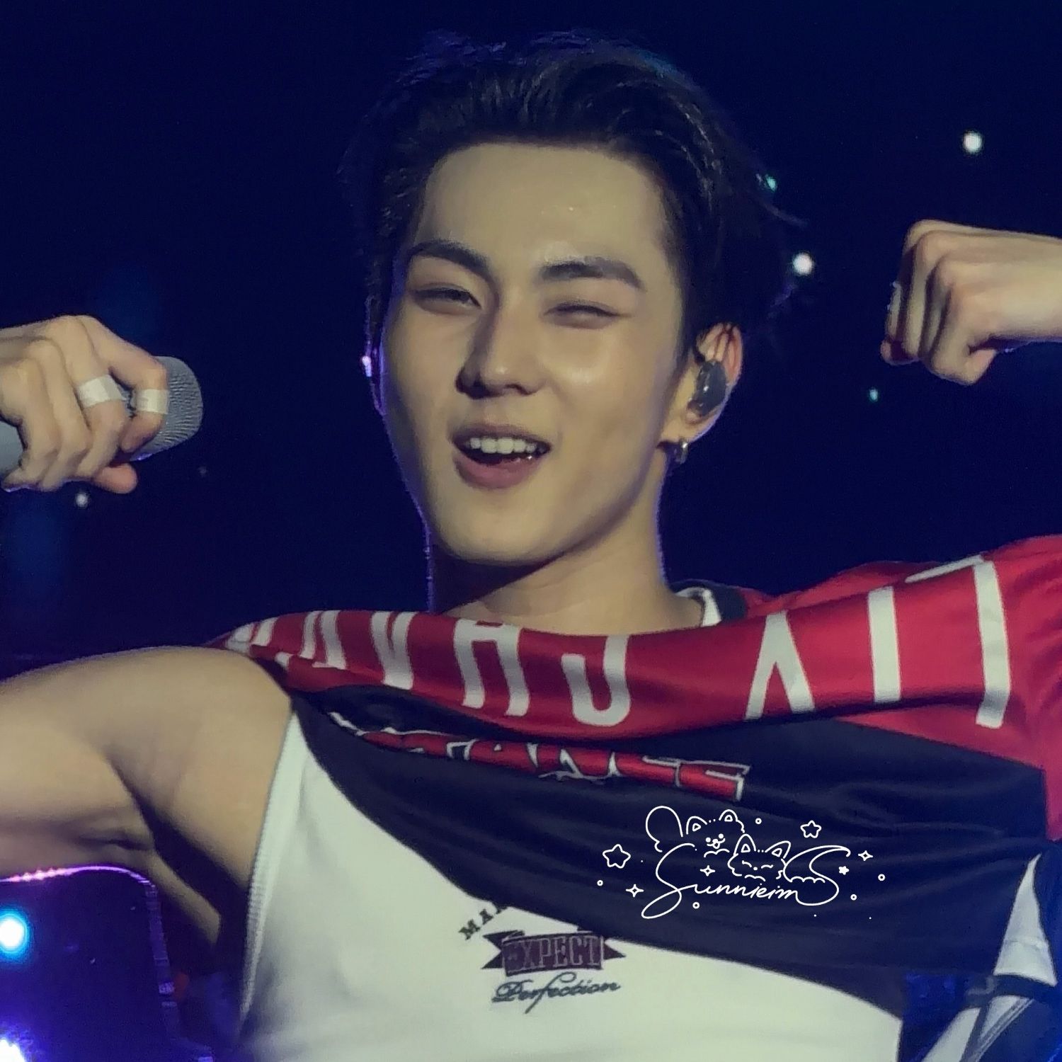 Recent activity shot of Jungwon (ENHYPEN)