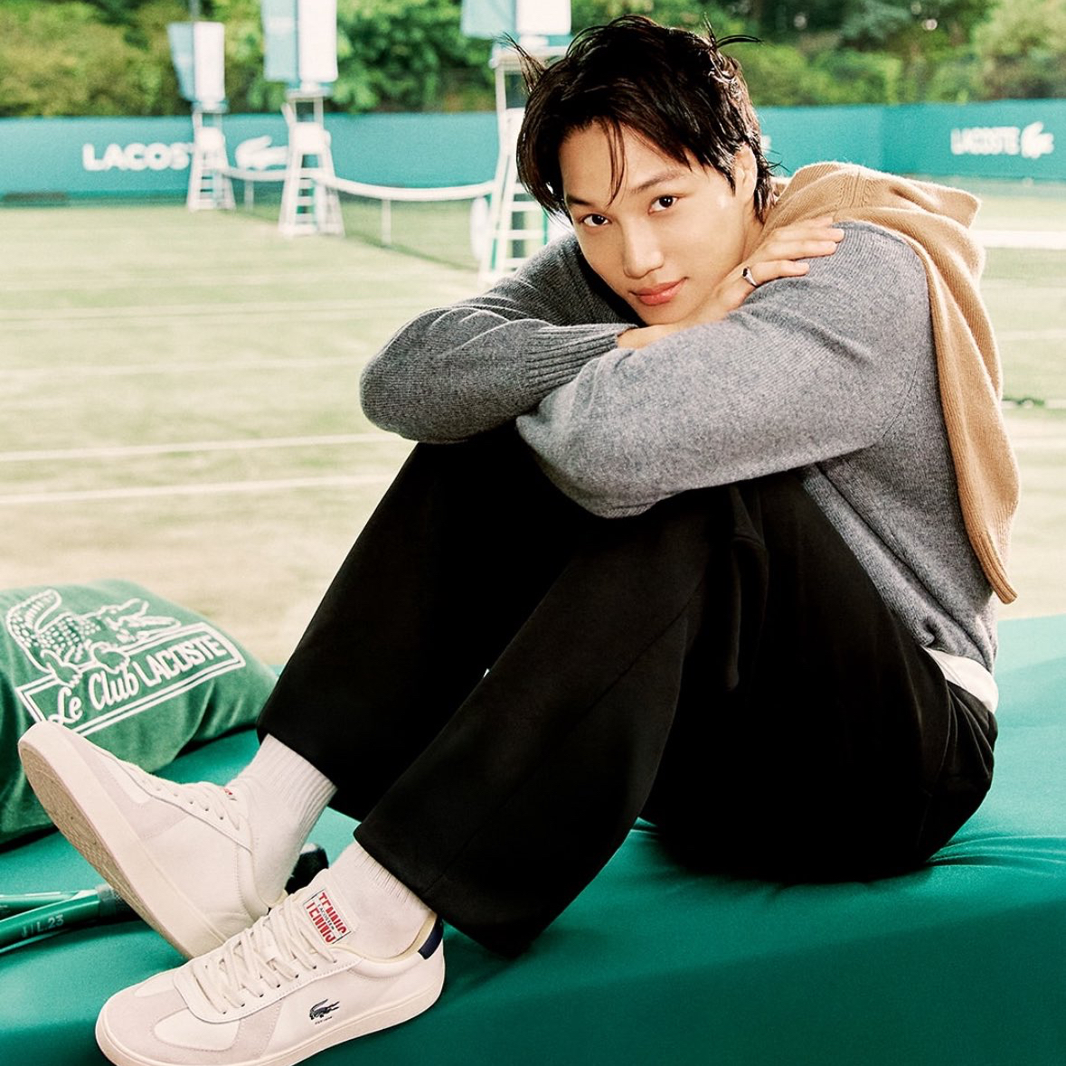 Momen yang diabadikan oleh penggemar Kai (EXO)