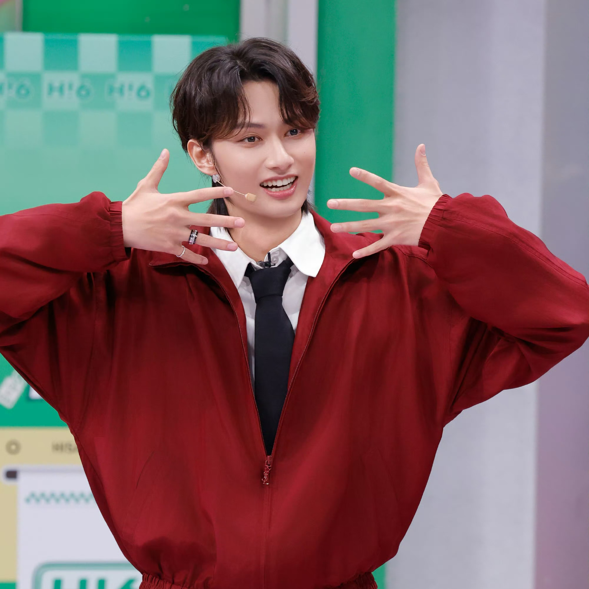 A moment captured by Jun (SEVENTEEN)'s fan