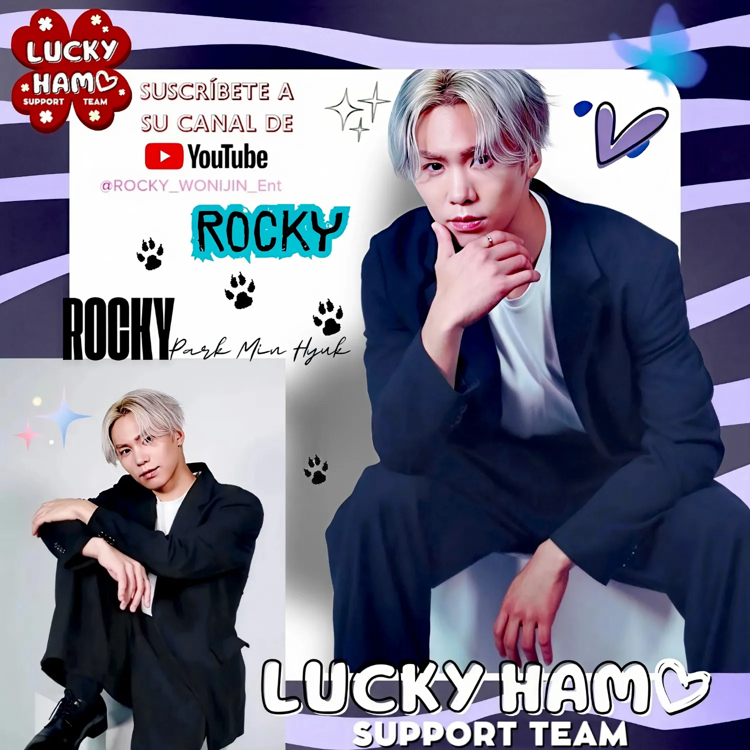 A moment captured by Rocky's fan