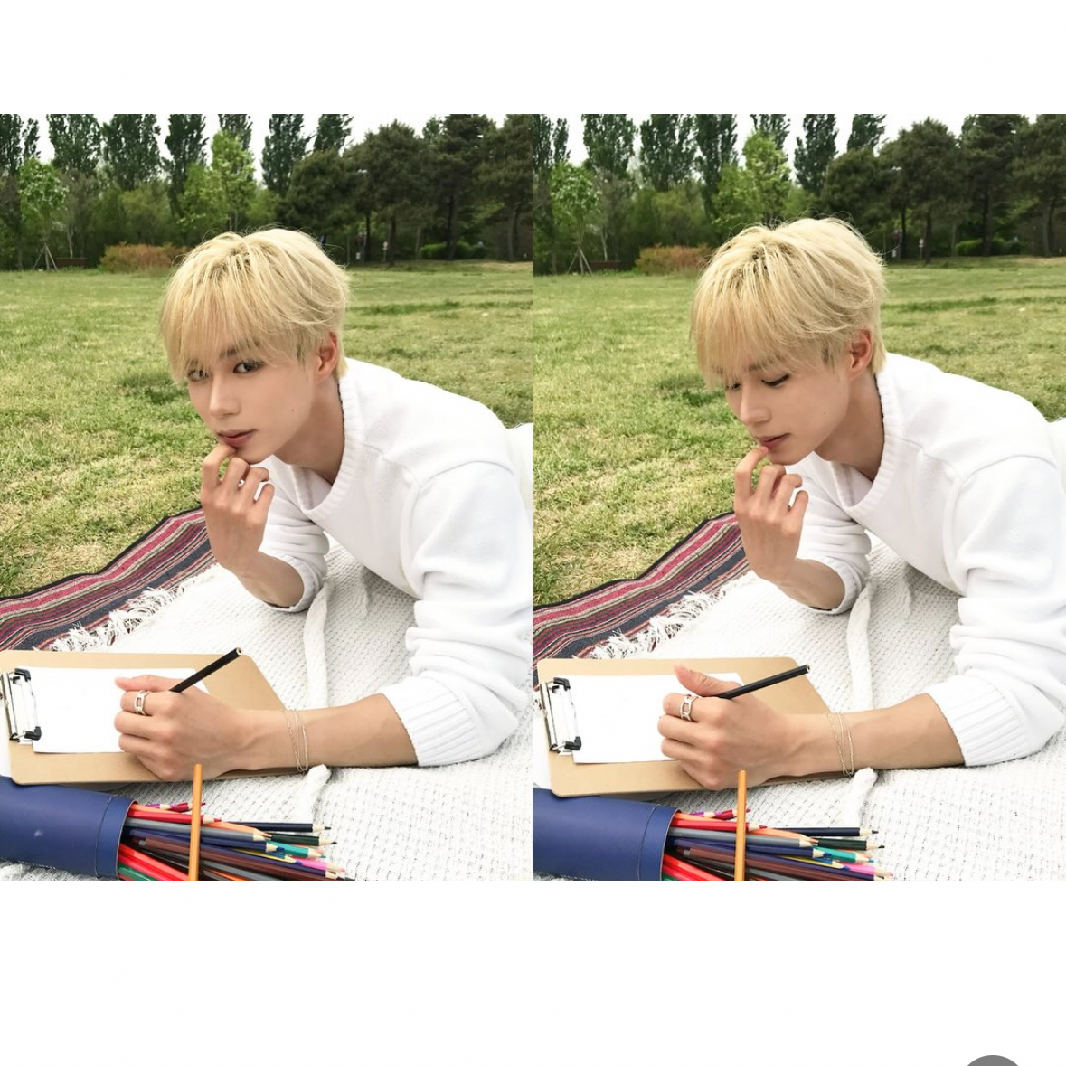Recent activity shot of Kim Junseo (ALPHA DRIVE ONE)