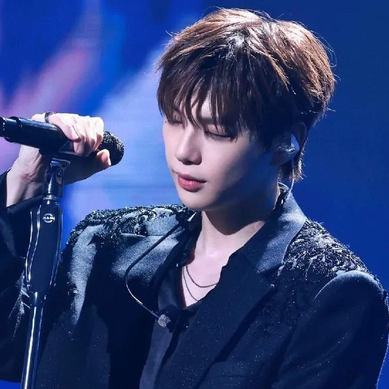 A moment captured by Kang Daniel's fan