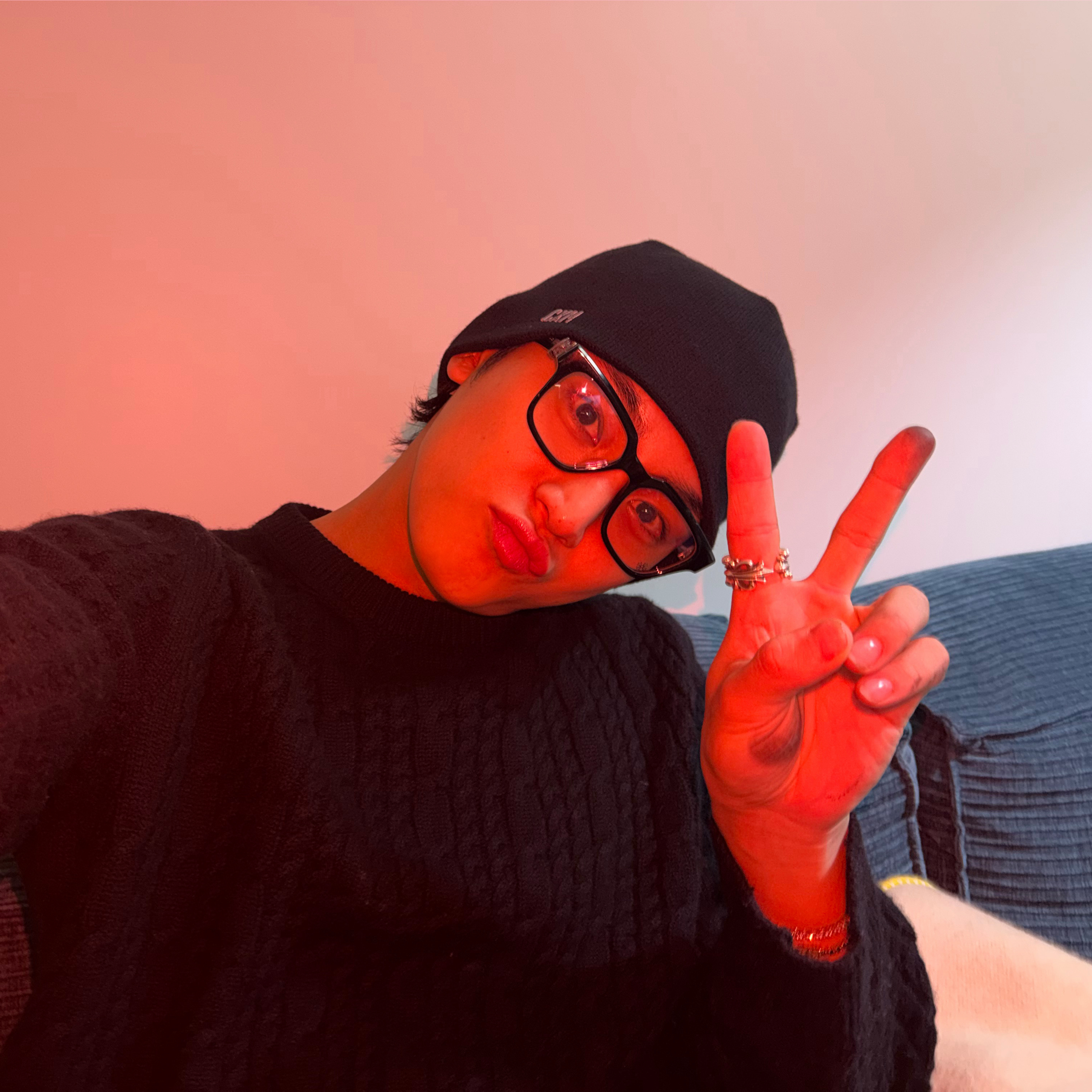 A moment captured by Mingyu (SEVENTEEN)'s fan