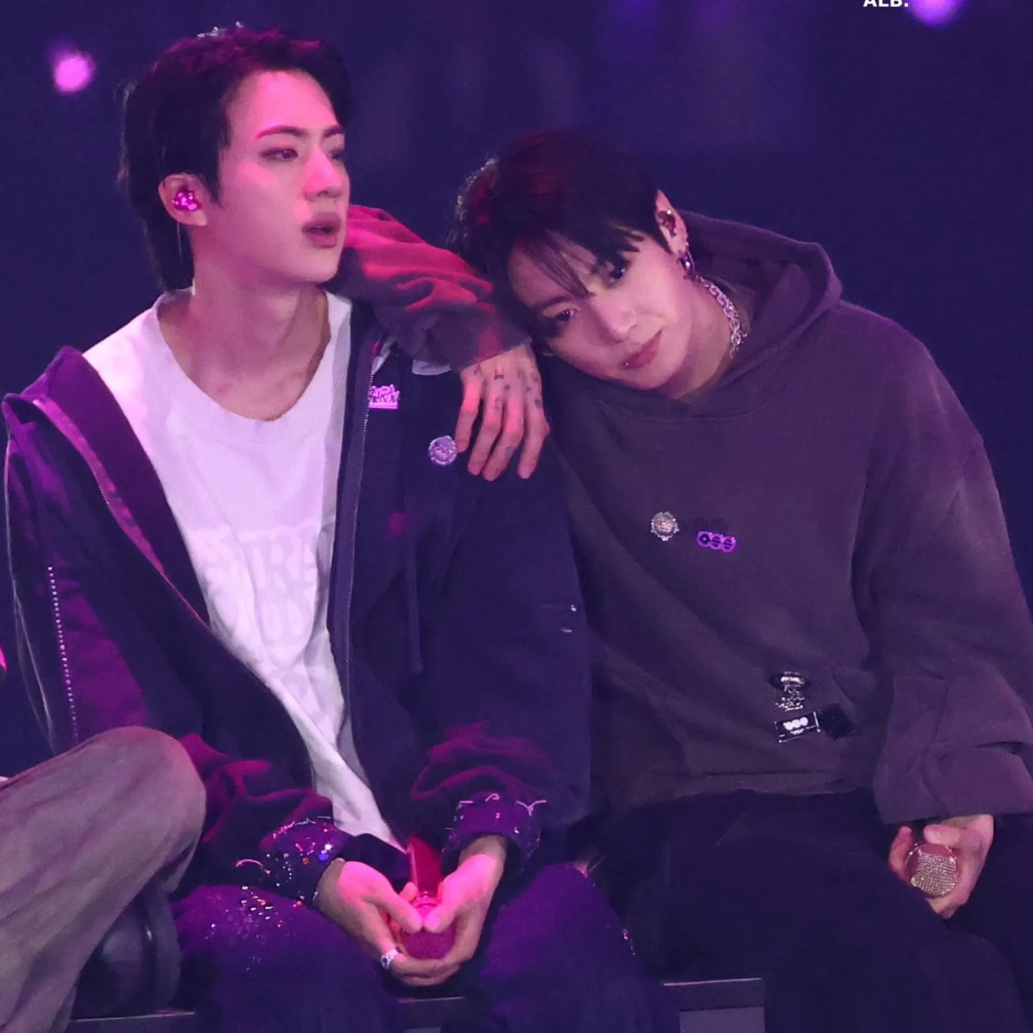 防彈少年團粉絲拍下的瞬間