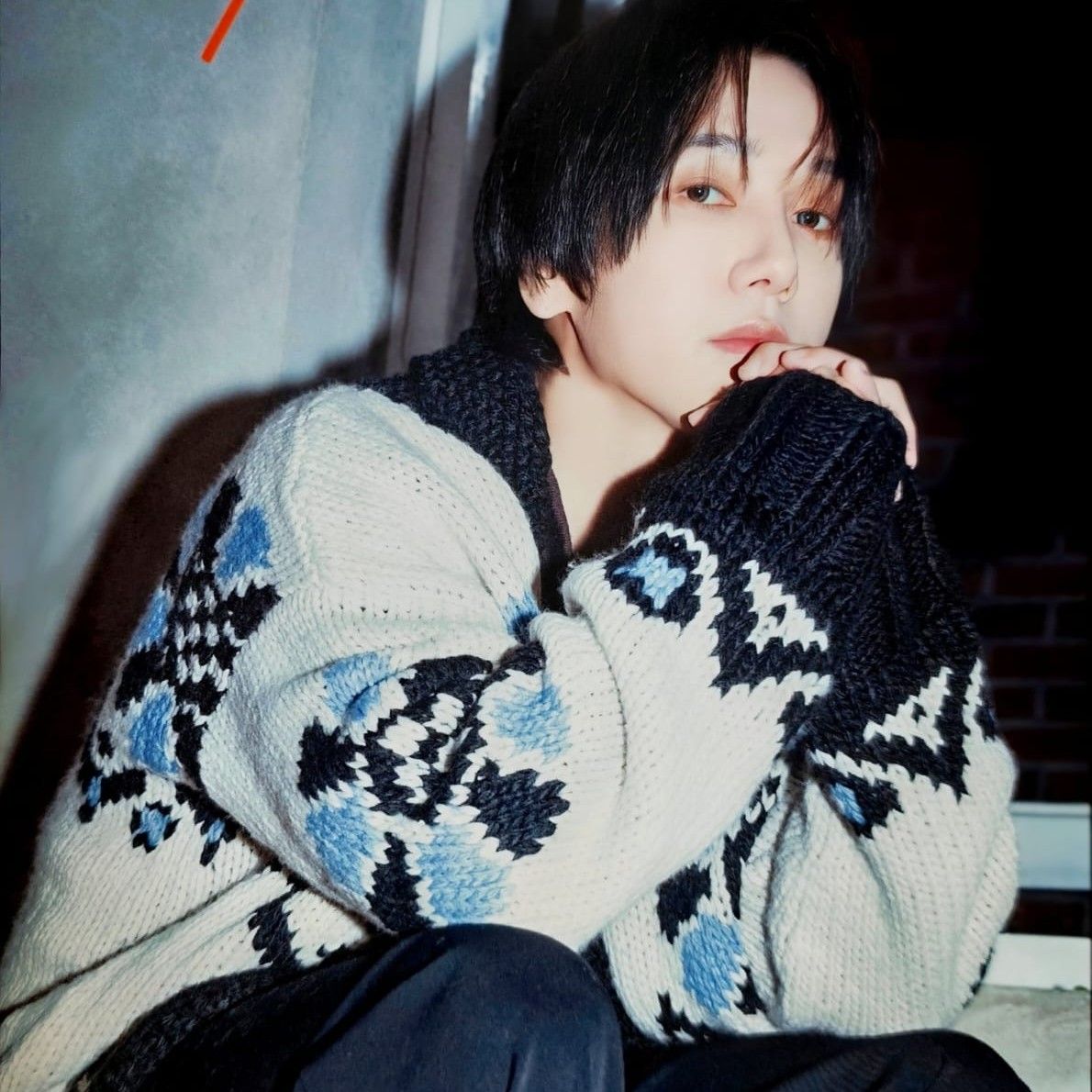 Behind-the-scenes cut of Yesung (Super Junior)