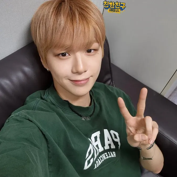 A moment captured by Kang Daniel's fan