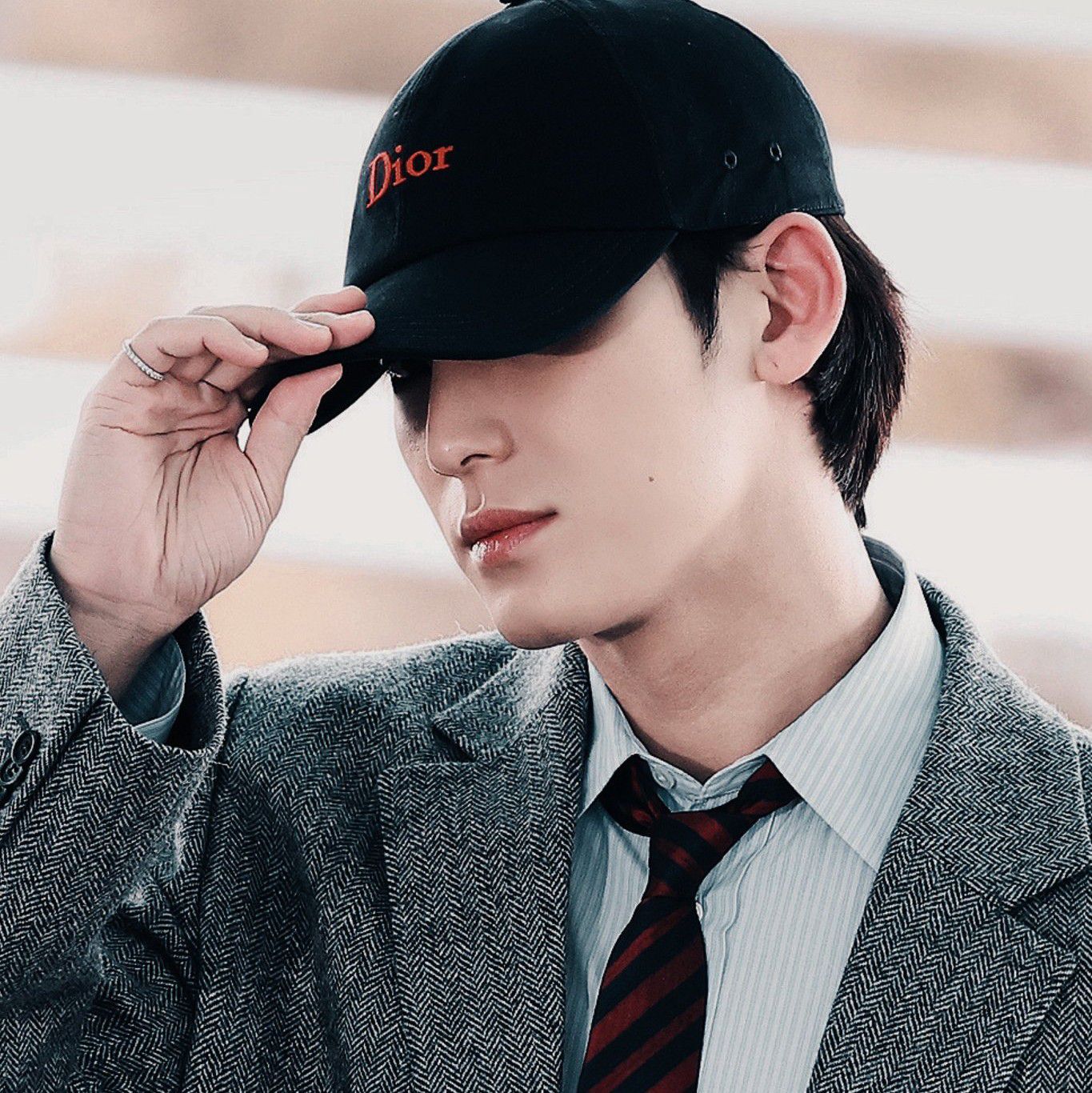 A moment captured by Mingyu (SEVENTEEN)'s fan