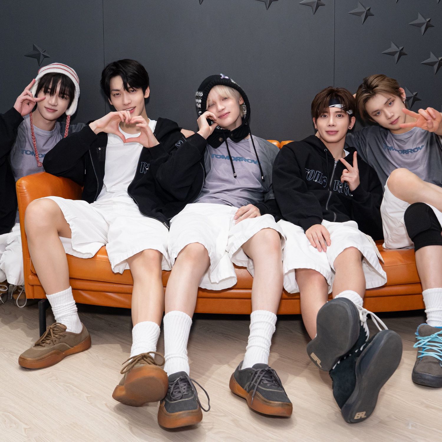 Recent activity shot of TOMORROW X TOGETHER