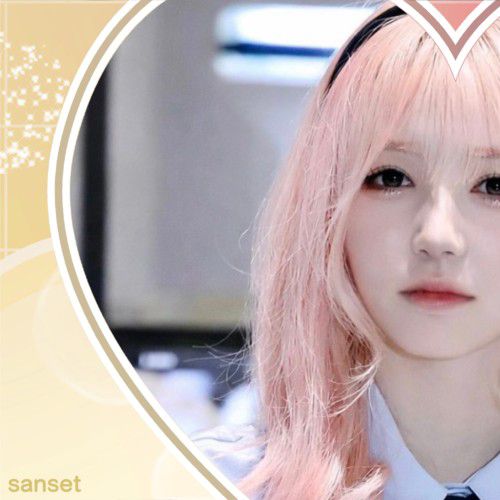 A moment captured by Kim Chaewon (tripleS)'s fan