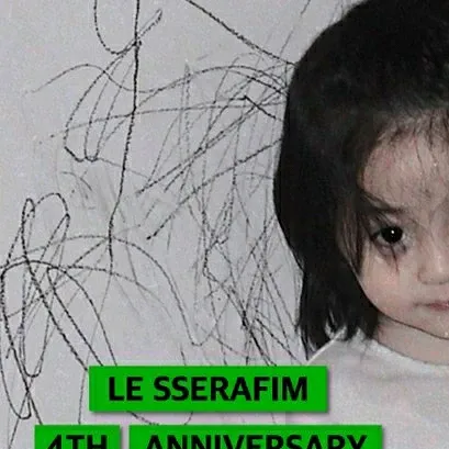 Behind-the-scenes cut of Huh Yunjin (LE SSERAFIM)