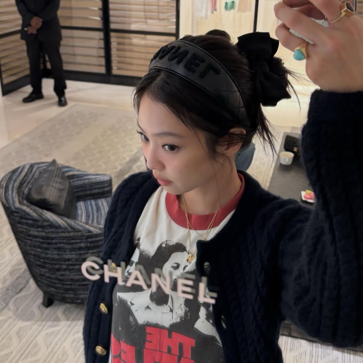 Jennie (BLACKPINK)粉絲拍下的瞬間