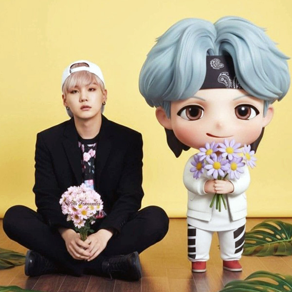 SUGA (BTS)の舞台裏ショット