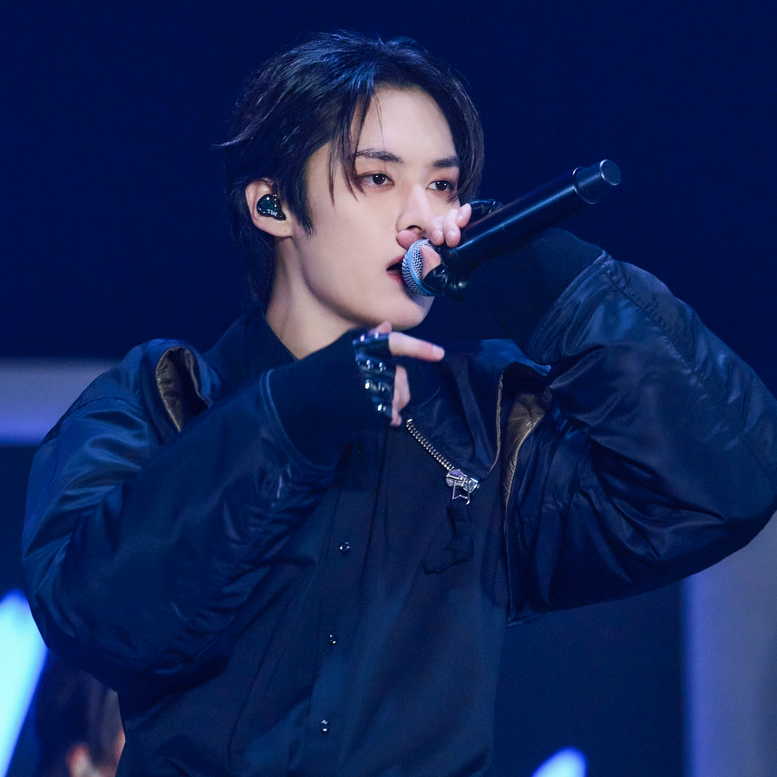 Recent activity shot of Lee Know (Stray Kids)