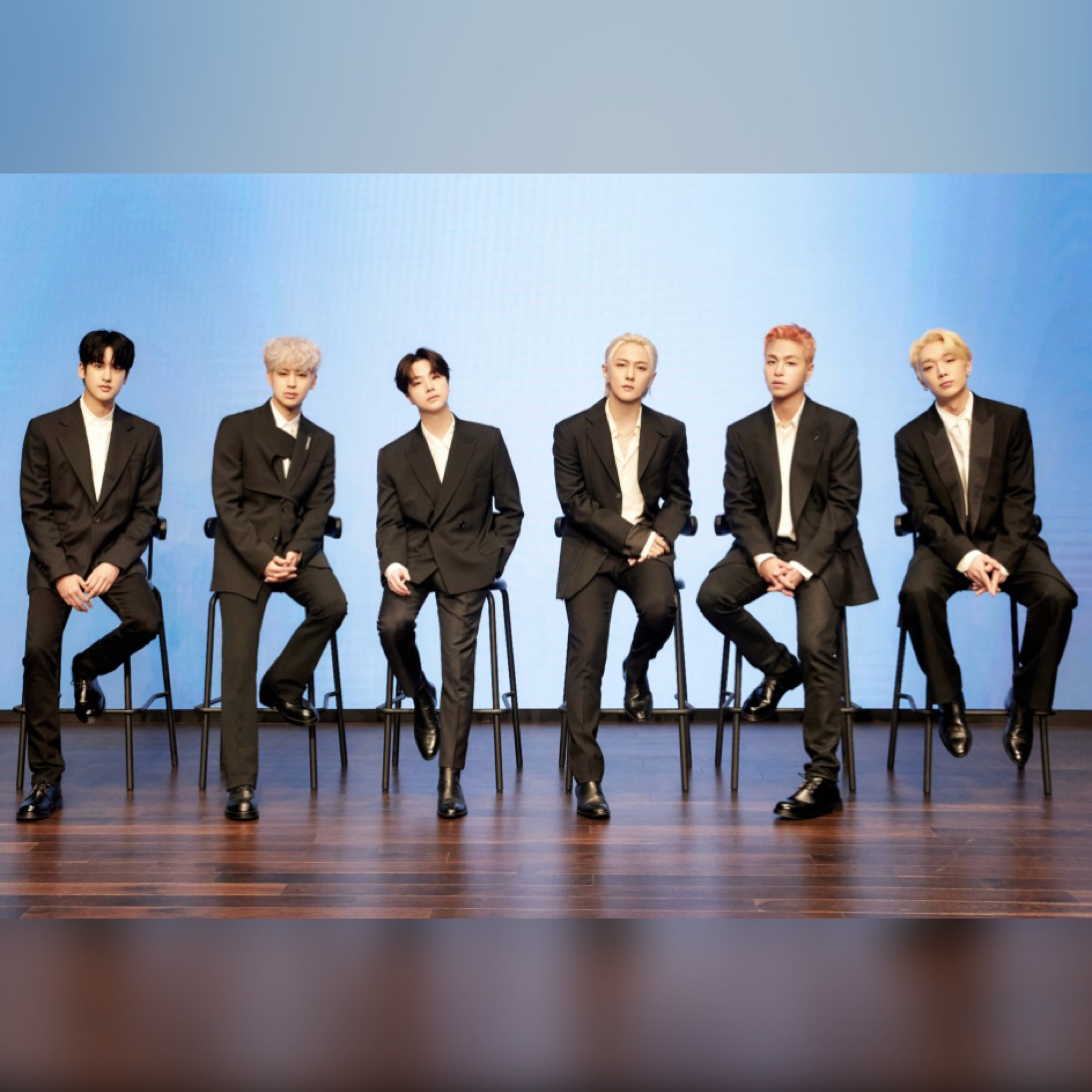 iKONの舞台裏ショット