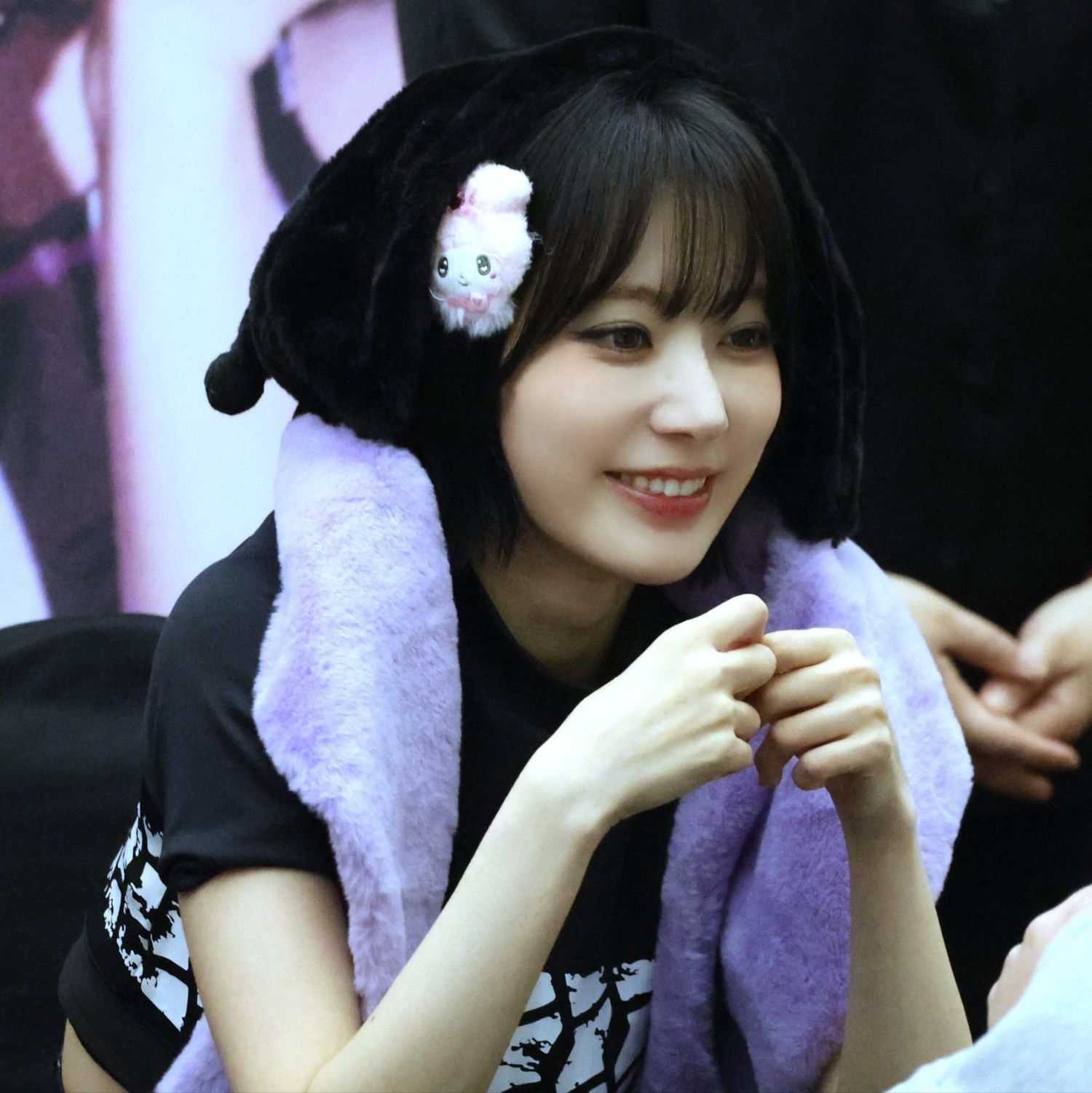 A moment captured by Sakura (LE SSERAFIM)'s fan