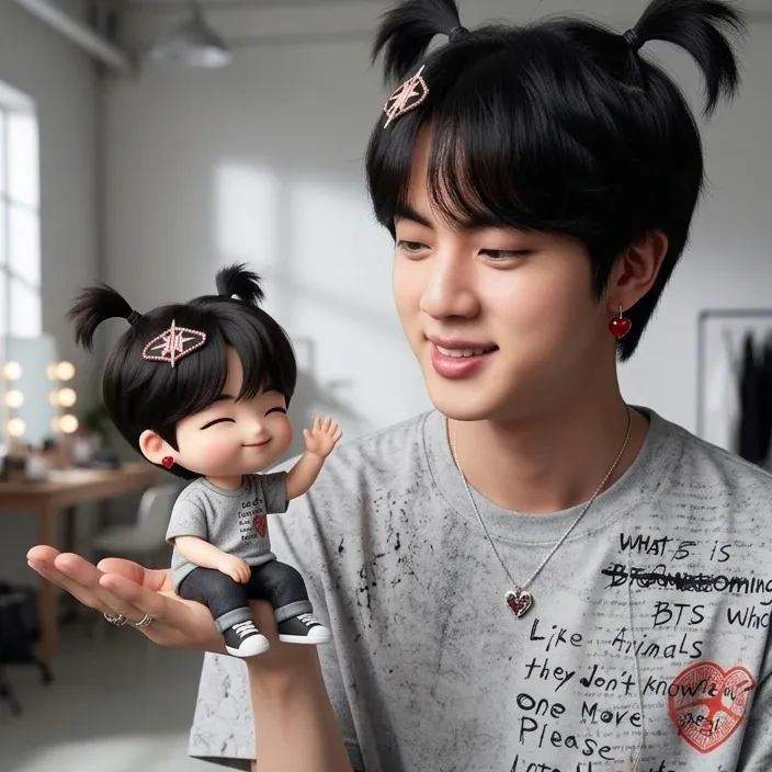 Potret di balik layar Jin (BTS)