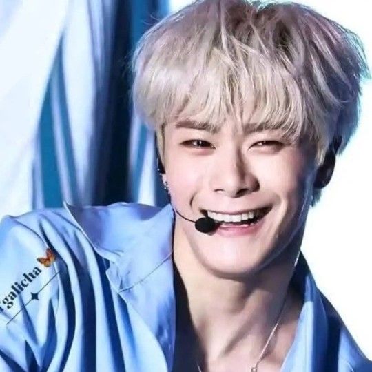 Recent activity shot of Moonbin (ASTRO)