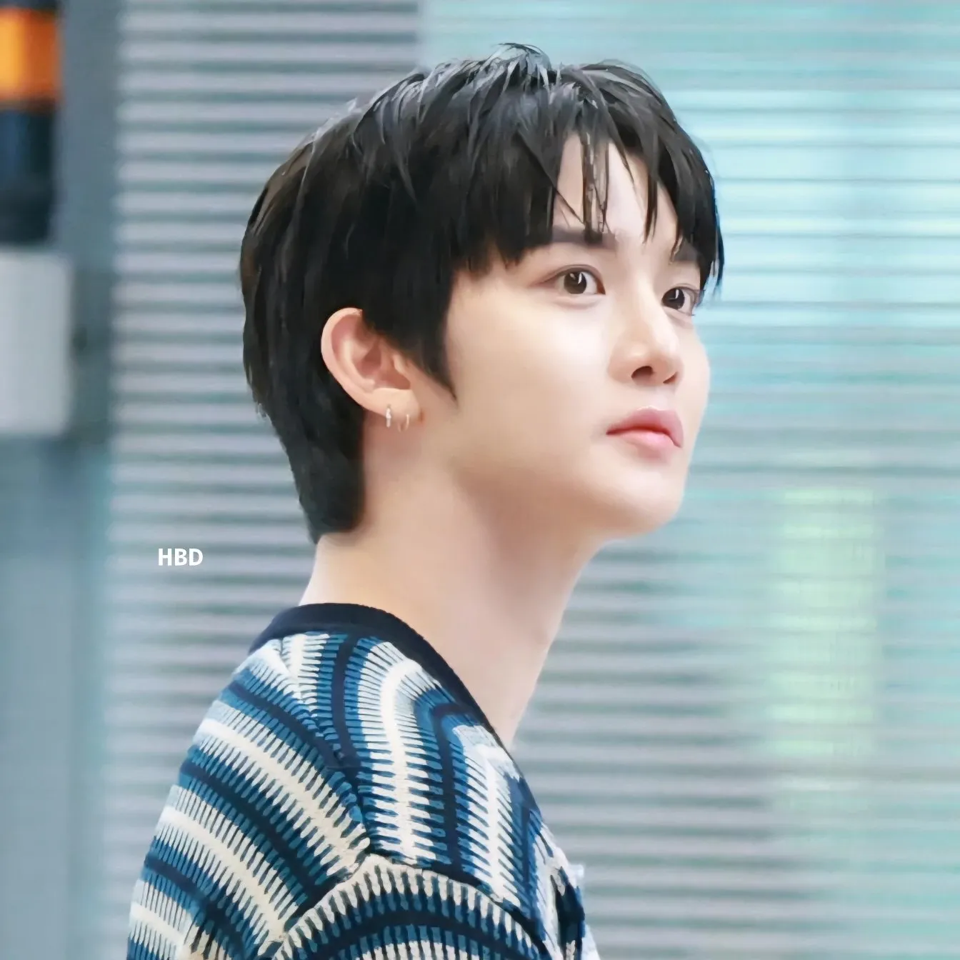A moment captured by Bae Jinyoung's fan