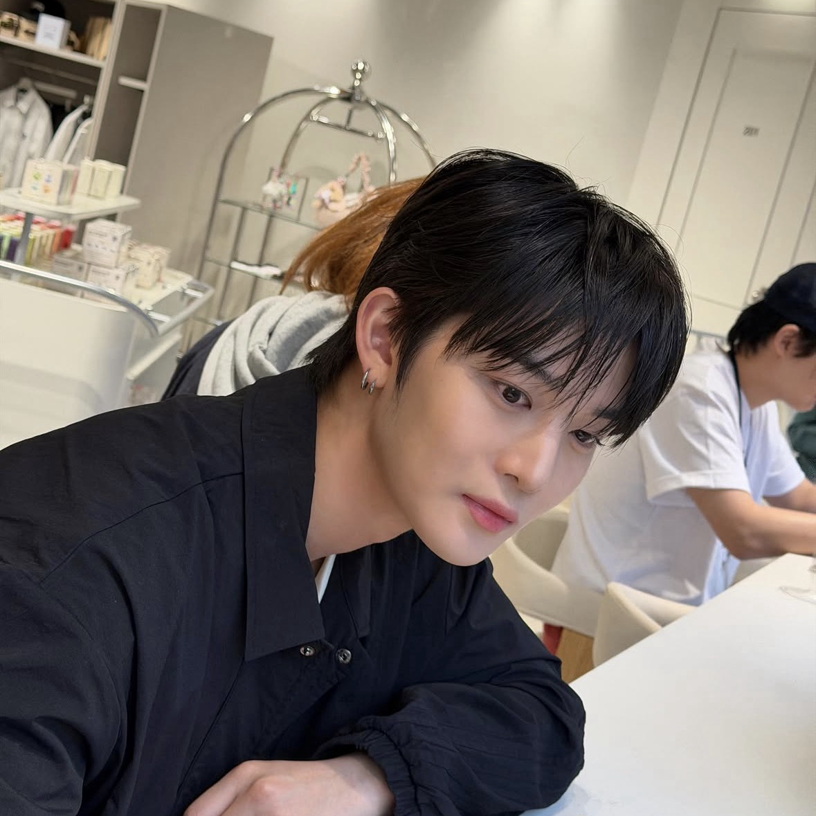 Recent activity shot of Bae Jinyoung