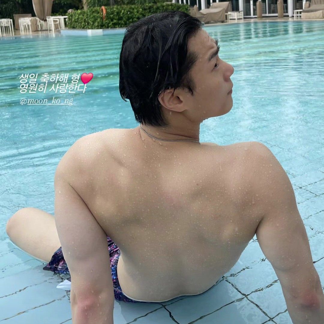 Recent activity shot of Moonbin (ASTRO)