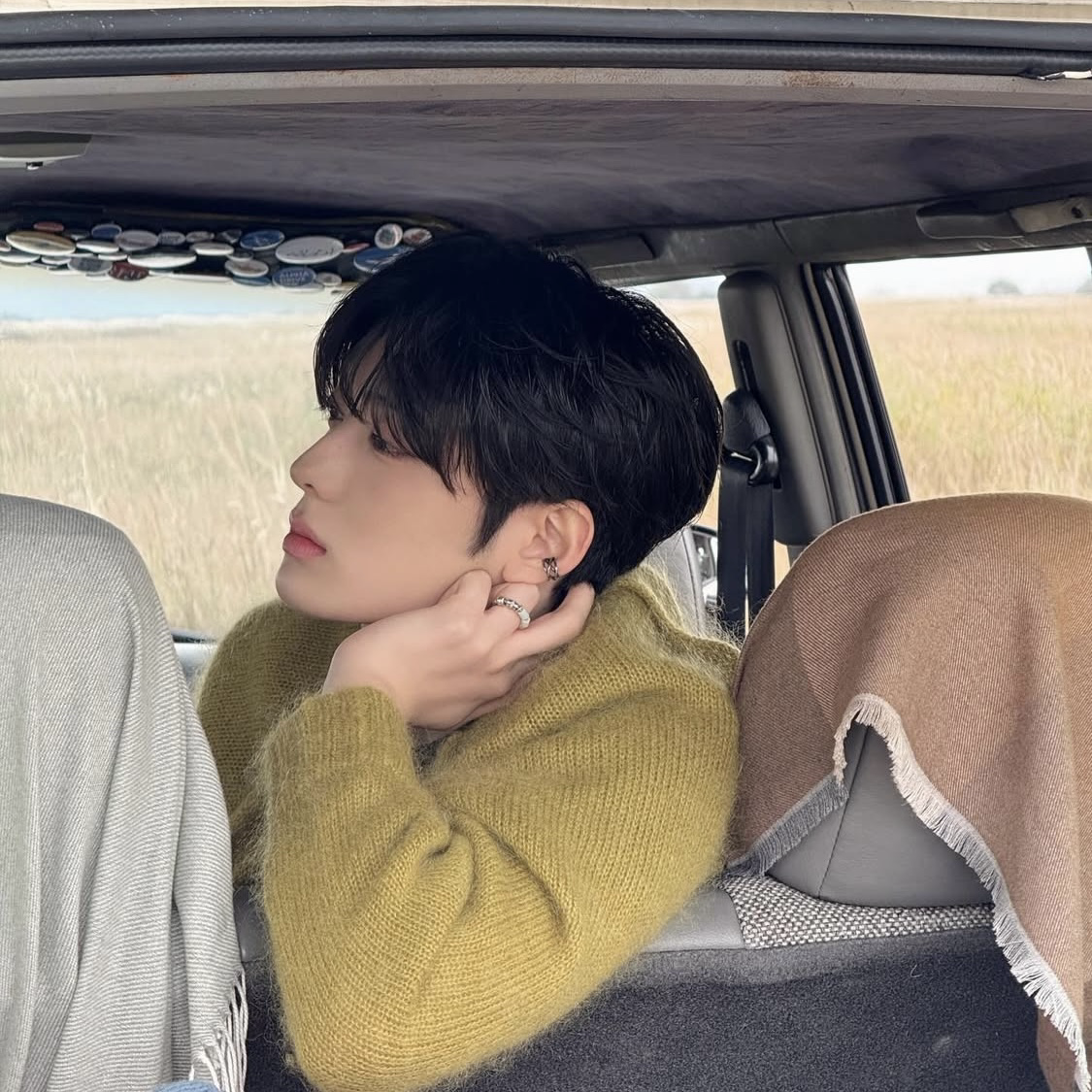 Recent activity shot of Chung Sanghyeon (ALPHA DRIVE ONE)