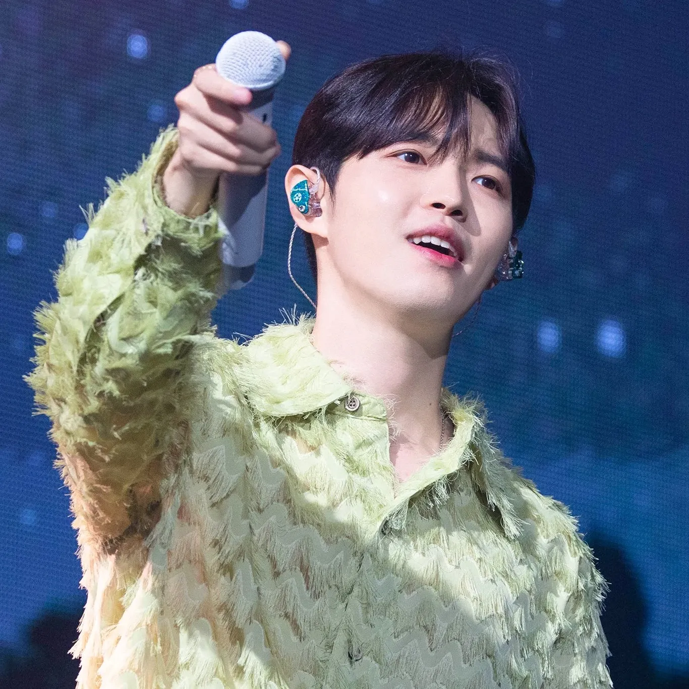 金在奂粉丝拍下的瞬间