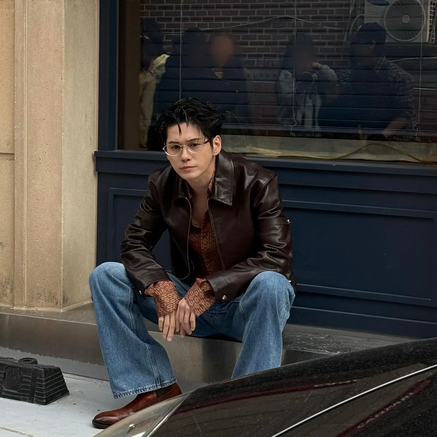 邕聖祐粉絲拍下的瞬間