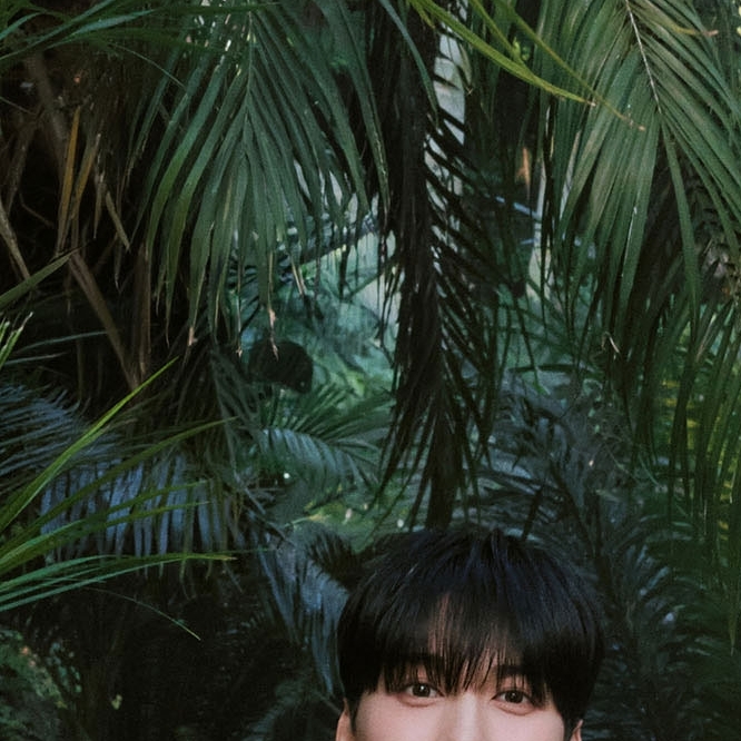 Recent activity shot of Seoho (ONEUS)