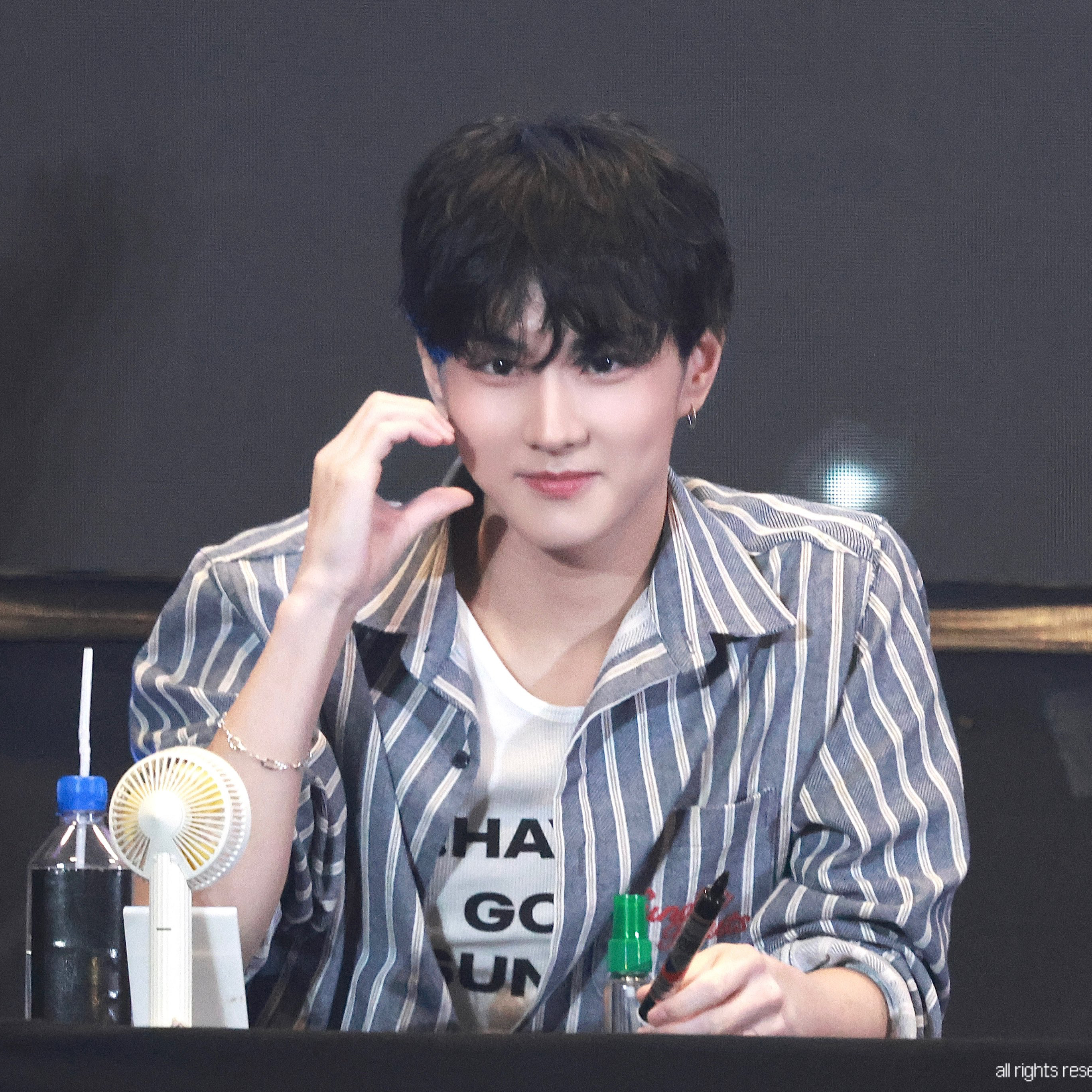 Recent activity shot of Jungwon (ENHYPEN)