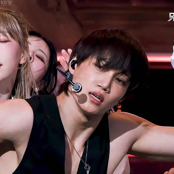 A moment captured by Kai (EXO)'s fan