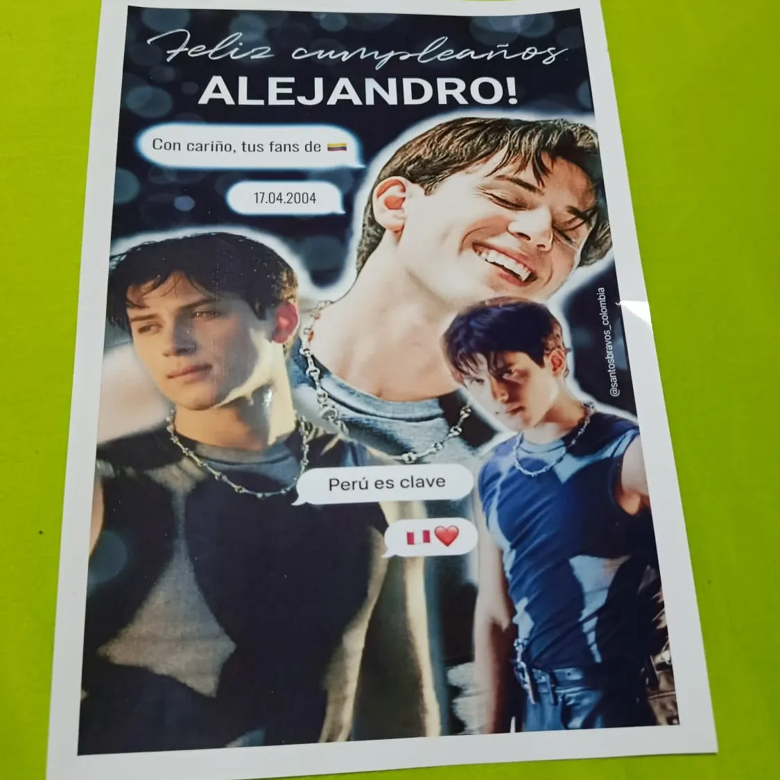 Behind-the-scenes cut of Alejandro (SANTOS BRAVOS)