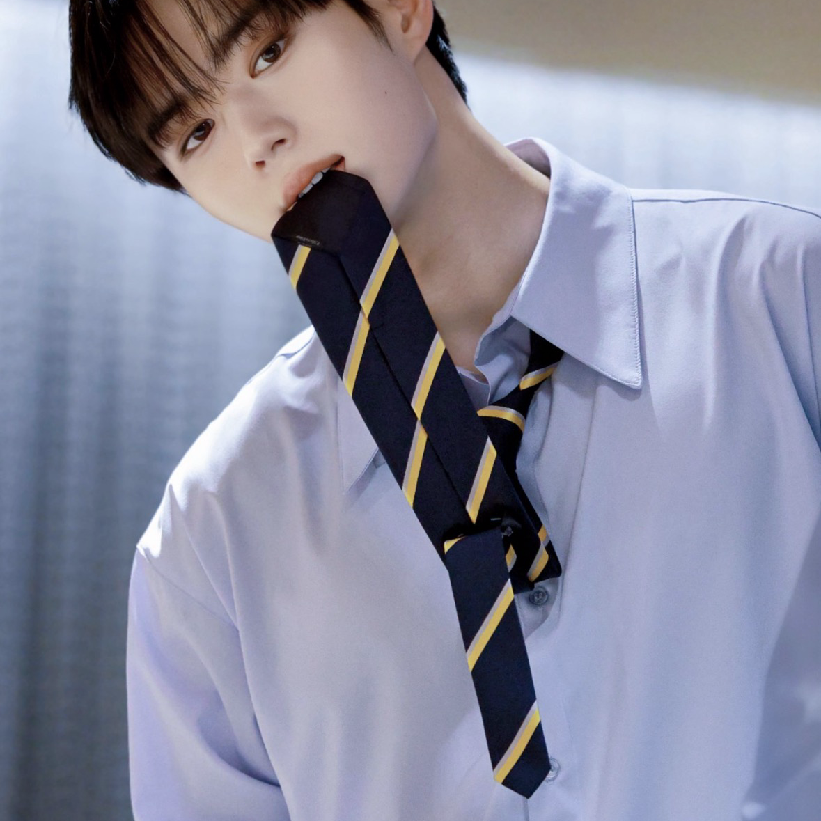 Behind-the-scenes cut of Kim Junseo (ALPHA DRIVE ONE)